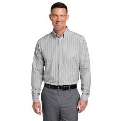 Brooks Brothers Wrinkle-Free Stretch Patterned Shirt