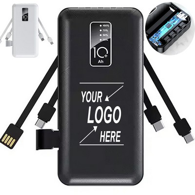 Power Bank 10000mAh Fast Charging Charger