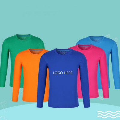 100% Cotton Long Sleeve T Shirts