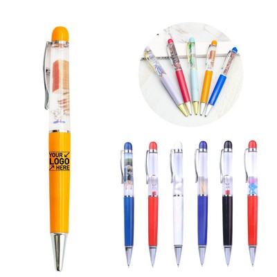 Liquid Motion Pen With 3D Logo
