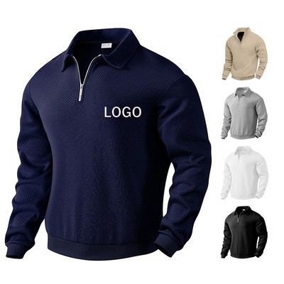 Mens Collar Sweater
