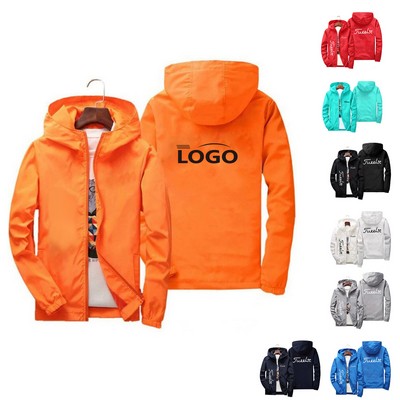 Outdoor Riding Windbreaker Fashion Jacket For Men Women