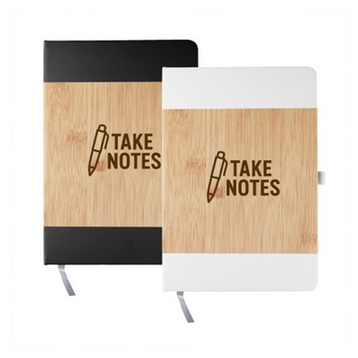 A5 Bamboo Texture PU Notebook