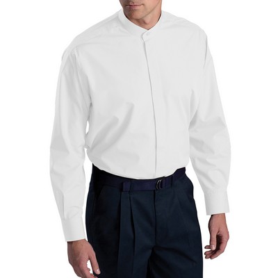 Edwards Shirts & Blouses - Men's Pocketless Banded Collar Shirt