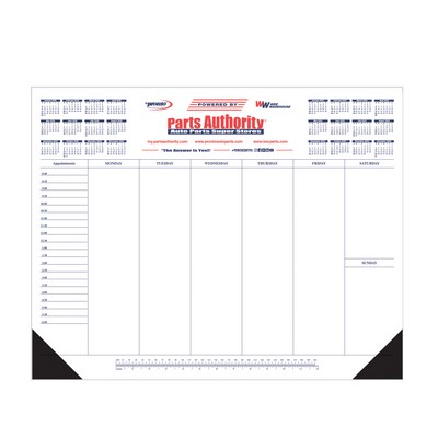 Gummed at Head Custom Doodle Pad w/25 Sheets & 2-Corners