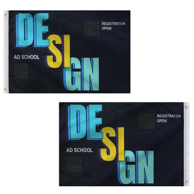 Designed for maximum visibility and lasting impact. Made from premium fabric, this flag displays vib