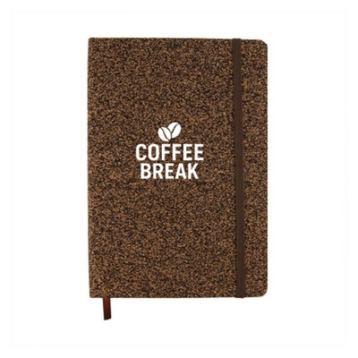 A5 Coffee Grounds Cork Cover Notebook