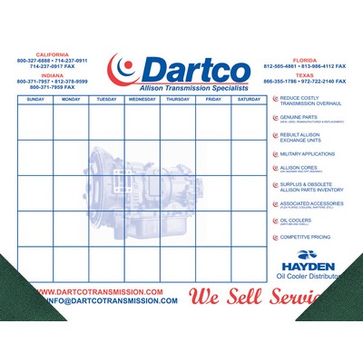 Gummed at Head Custom Doodle Pad w/50 Sheets & 2-Corners