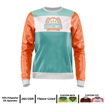 Unisex & Kids' Sublimation 220G Ultra Light Crew Sweatshirt