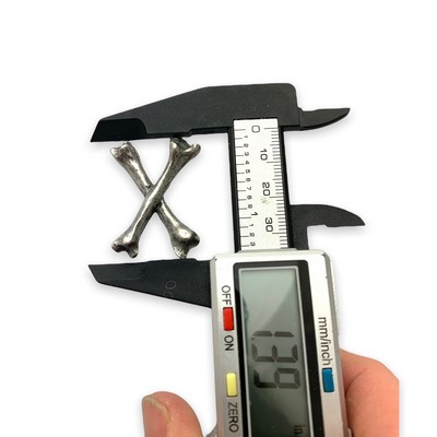 Cross Bones Lapel Pin