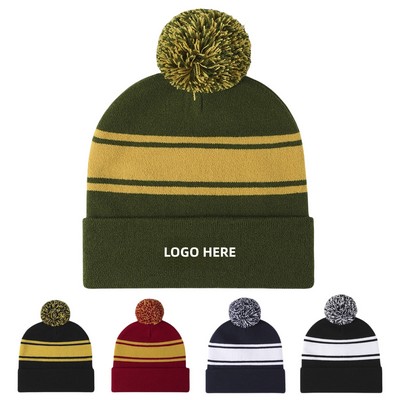 Warm Knitted Beanie for All Genders