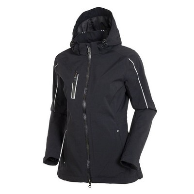 Sunice Ladies Zephal Elite Max Waterproof Jacket with Removable Hood