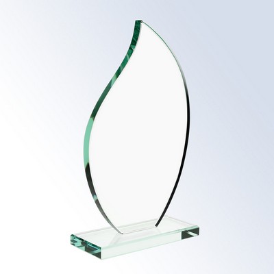Jade Glass Flare Award - Small