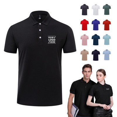 Polo Shirt Short Sleeve Golf T-Shirt