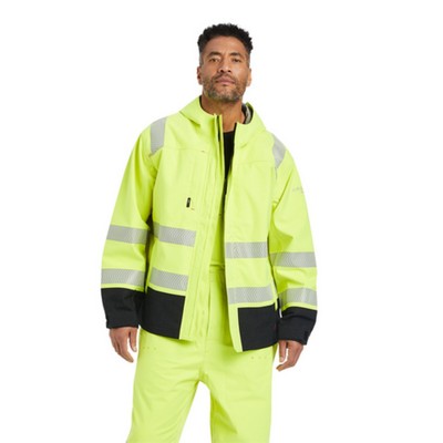 Ariat 10041788 FR Hi-Vis Hooded Waterproof Jacket