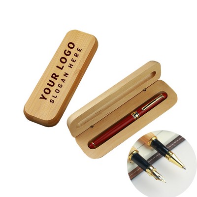 Customized Luxury Wooden Pen Set
