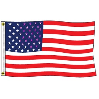 US Polyester Flag (2' x 3')