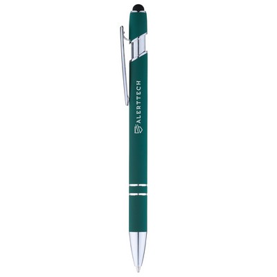 Solace Metal Twist-Action Stylus Ballpoint Pen