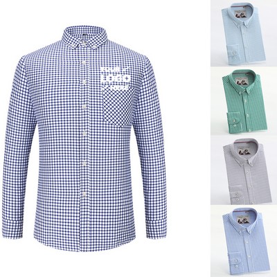 Men's Gingham Shirts
