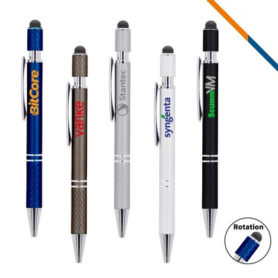 ZipPen Spin It Executive Metal Stylus Ballpoint Pen