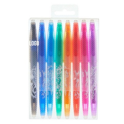 Erasable Gel Pens 8 Colors Set