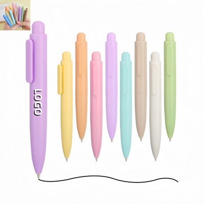 Mini Macaron Retractable Portable Pocket Pen