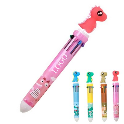 10-in-1 Multicolor Ballpoint Pen