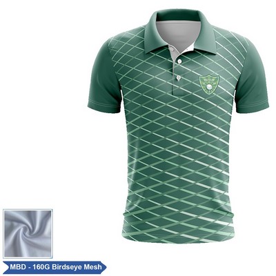 Unisex & Kids' Sublimation Birdseye Polo - Economy Series