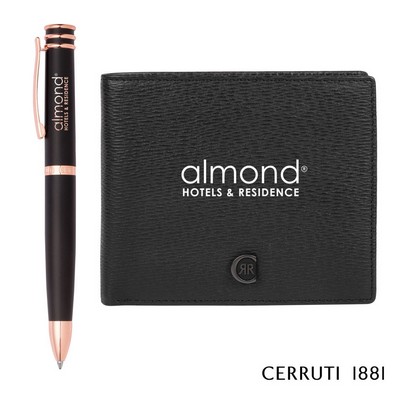 Cerruti 1881® Bond Card Wallet & Austin Ballpoint Pen Set