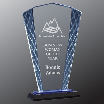 Fan Accent Glass on Base