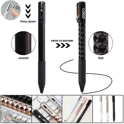 Geometric Deformation Gel Pen Fidget