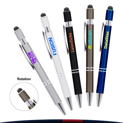 Fridenot Spin It Executive Metal Stylus Ballpoint Pen