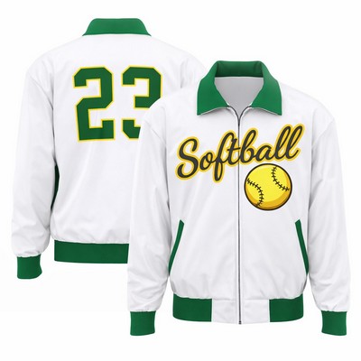 Men's Dye Sublimated Varsity Jacket