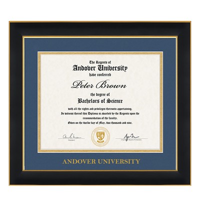 Austin Square Diploma Frame