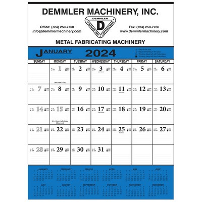 Economy Contractor 12 Sheet Wall Calendar