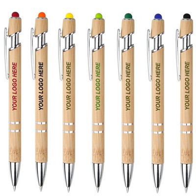 Tropical Bamboo Incline Stylus Pen
