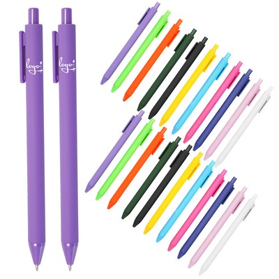 Macaron Color Retractable Ballpoint Pen