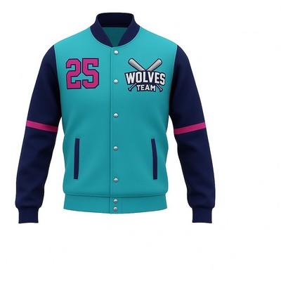 Unisex Sublimated Baseball Jacket