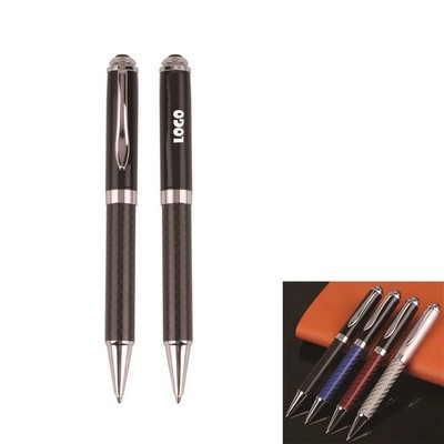 Carbon Fiber Metal Ballpoint Pen