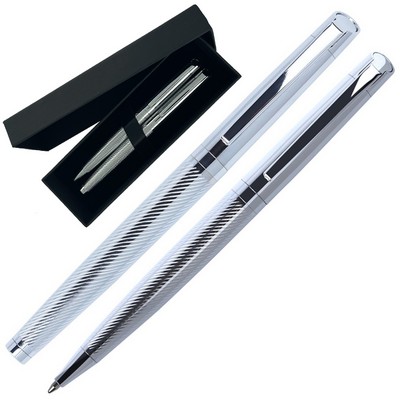 CC Executive Pen Set; Ballpoint, Rollerball & Gift Box