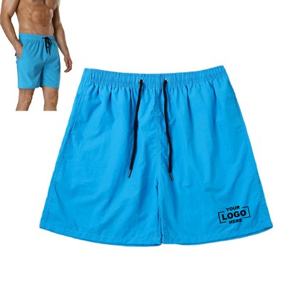 Mens Swim Trunks Beach Board Shorts w/Mesh Lining