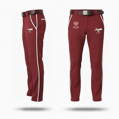 Birdeye Mesh Baseball Pants with Contrast Pockets & Piping 320 gsm