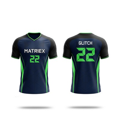 Men's and Kids' Sublimation Soccer Jersey - 180G Silk-Feel