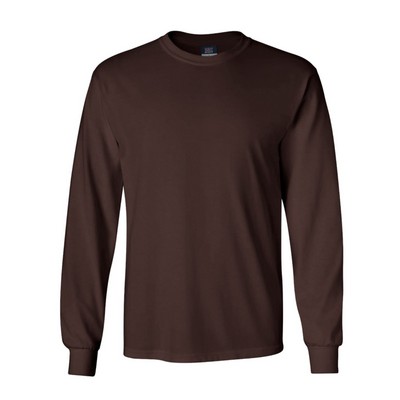 Classic Pre-Shrunk Long Sleeve Cotton Jersey Tee