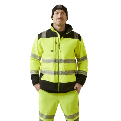 Ariat 10046407 Rebar Hi-Vis Softshell Jacket