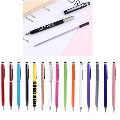 Retractable Metal Ballpoint Pen