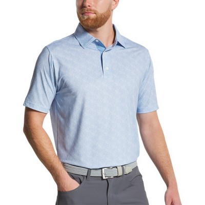 FootJoy ProDry Men's Performance Speckle Print Lisle Shirt