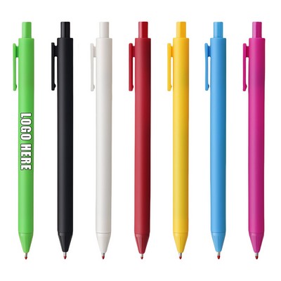 Acrylic Retractable Gel Ink Pen Smooth Writing