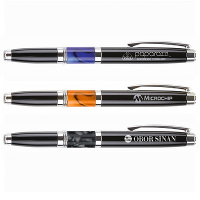 Romero Brass Cap-Off Rollerball Pen