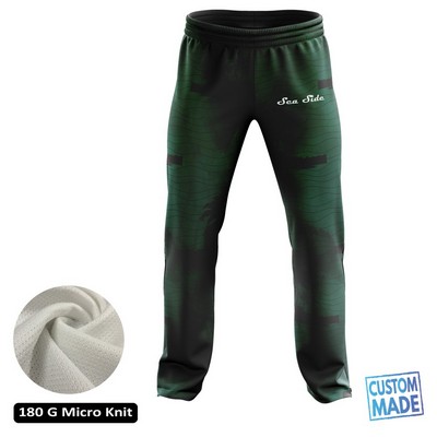 Unisex Sublimation Lounge Pants - 180G Silk-Feel